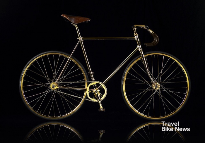24K 금도금과 600개의 스와로브스키 크리스탈로 장식된 자전거의 가격은 한화로 약 1억6천여만원이다. 이 자전거는 스칸디나비아의 디자인 회사인 오루마니아에서 제작했다.