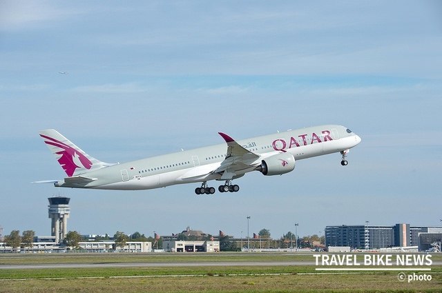 카타르항공이 ‘A350 XWB’ 1호기의 시범비행을 성공적으로 마치고, 올해 안으로 총 80개의 A350기를 도입할 예정이다. 사진 제공/ 카타르항공