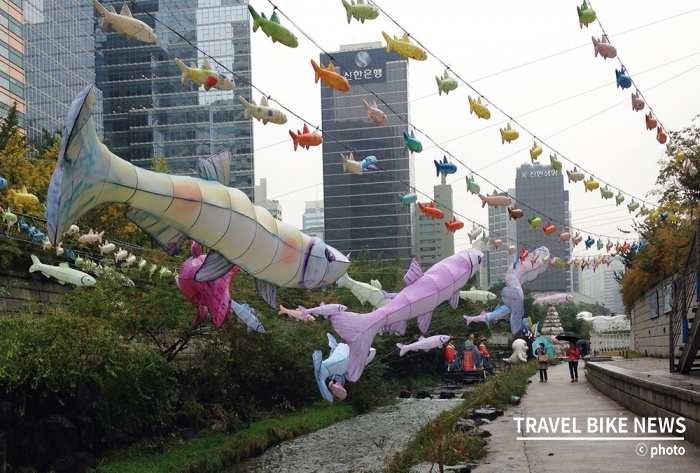 오는 7일부터 청계천 일대에서 '서울빛초롱축제'가 펼쳐진다. 필리핀관광청은 지난해에 이어 올해도 이번 행사에 참가한다. 사진 / 조용식 기자
