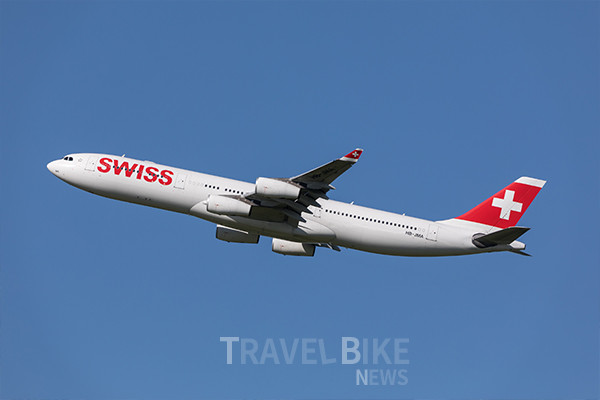 스위스 항공이 오는 5월 7일부터 인천-취리히 노선에 주 3회 신규 취항한다. 인천-취리히 노선에 투입되는 에어버스 A340 기종. 사진/스위스 항공