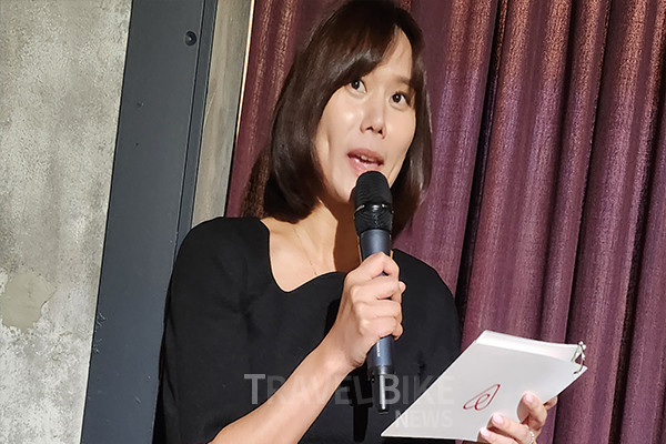 서가연 에어비앤비 코리아 컨트리 매니저는 “에어비앤비는 전 세계인들을 대상으로 한국의 역동적이고 다채로운 문화를 경험할 수 있는 특별한 숙소를 제공하는 데 가교역할을 하고 있다”고 밝혔다. 사진/김효설 기자