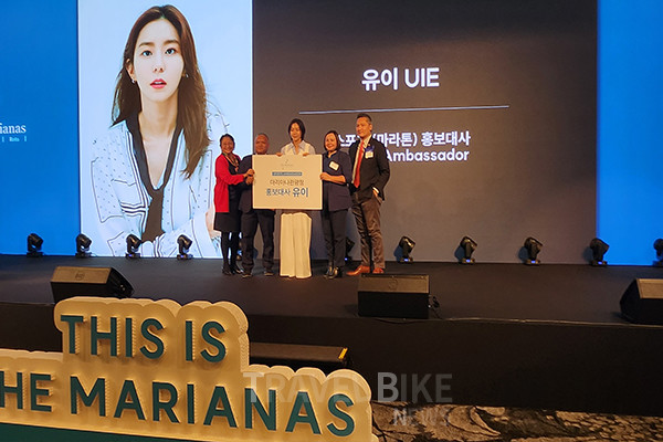 마라톤 홍보대사로 임명된 배우 유이는 “오는 3월 8일 개최되는 ‘사이판 마라톤’에 직접 참가할 예정이며, 스포츠 홍보대사로서 최선을 다하겠다”는 소감을 전했다. 사진/김효설 기자