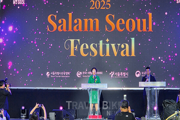 조태숙 회장은 “2025 살람서울 페스티벌은 서울을 찾는 아·중동 관광객은 물론 시민 모두가 함께 즐기는 세계적 축제로 발전하기를 기대한다”고 말했다. 사진/김효설 기