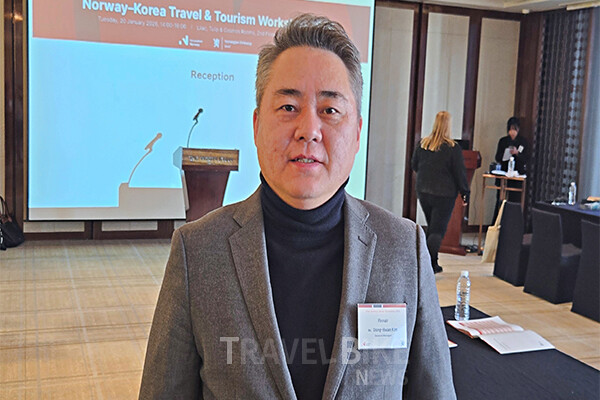 김동환 핀에어 한국지사장은 현재 항공 수요 흐름에 대해 “코로나 이전과 비교하면 상황은 분명히 호전되고 있지만, 아직 완전히 회복됐다고 보기는 어렵다”고 진단했다. 사진/김효설 기자