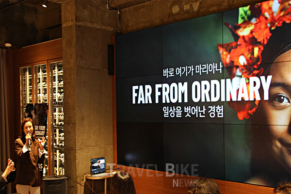마리아나관광청은 단순 휴양을 넘어 스포츠와 여행을 결합한 ‘스포츠케이션’을 통해 참여형 목적지로 재포지셔닝하겠다는 구상이다. 사진/김효설 기자&nbsp;