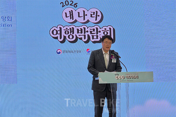 김대현 차관은 “내 나라 여행박람회는 국내 여행의 새로운 가능성을 보여주는 대표 행사”라며 “국민이 일상에서 쉽게 여행을 즐기고, 그 여행이 지역 활성화로 이어지는 선순환 구조가 확산하길 기대한다”라고 밝혔다. 사진/김효설 기자