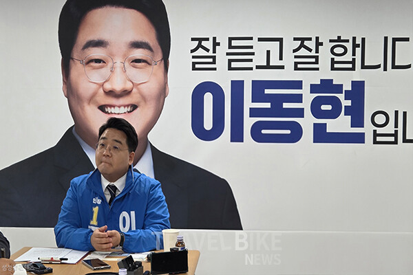 이 후보는 중구를 ‘보행 중심 네트워크 도시’로 재구조화하겠다는 청사진도 제시했다. 사진/김효설 기자